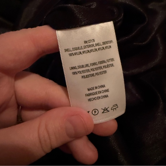 Jenny‎ Yoo Jules Sequin Gown Size 10 Black Blouson Formal Evening Wedding - Picture 7 of 10